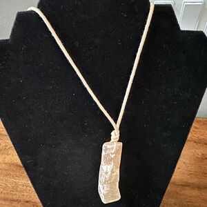 Natural Stone Pendant Necklace